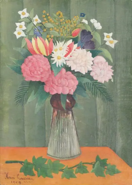 Rousseau Vazoda Çiçekler