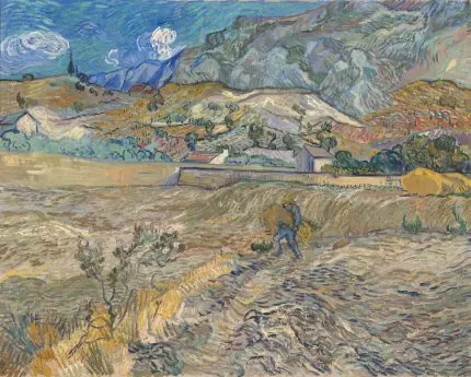 Van Gogh Çevrili Tarla