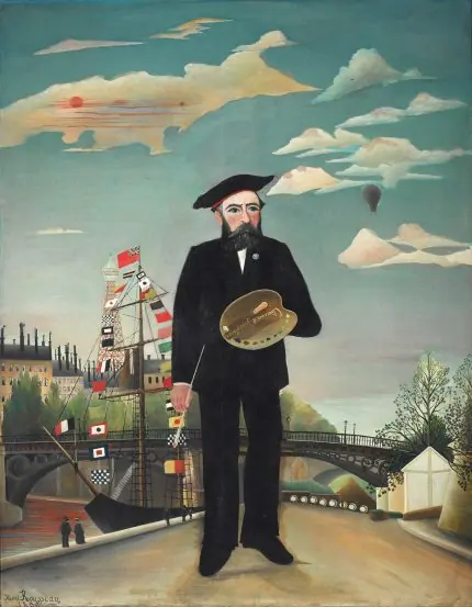 Henri Rousseau Naif Otoportre
